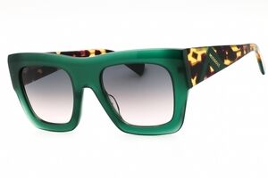 NWT Missoni MIS 0153/S-0XGW JP Green Rectangle 52mm Sunglasses